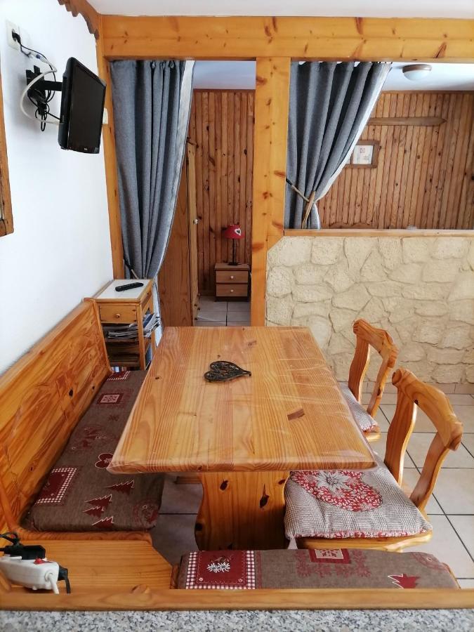 Studio "Le Panpounet" Les Contamines-Montjoie Eksteriør billede